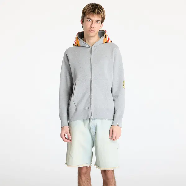 A BATHING APE Суитшърт A BATHING APE Tiger Full Zip Hoodie UNISEX Gray XXXL