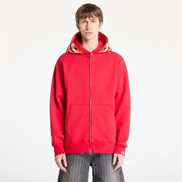 A BATHING APE Суитшърт A BATHING APE Tiger Full Zip Hoodie UNISEX Red L