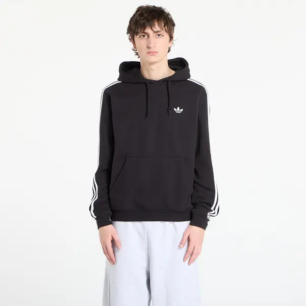 adidas Originals Суитшърт adidas 3-Stripes Hoodie Black XL