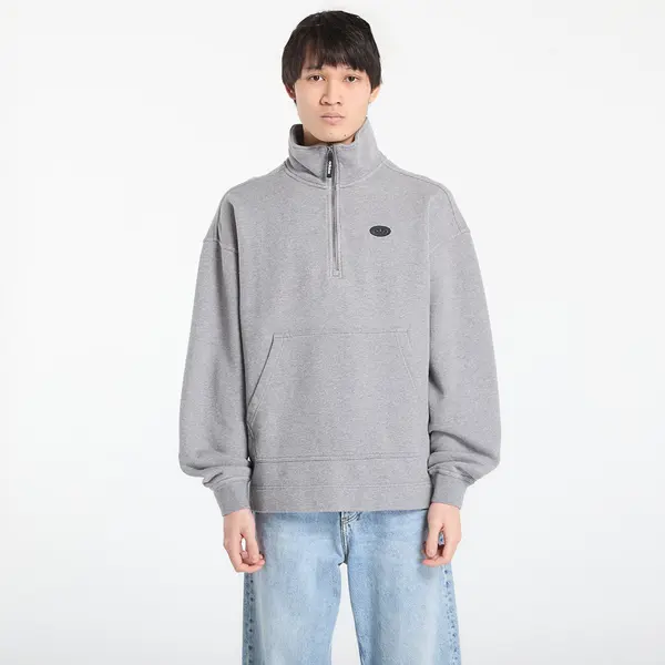 adidas Originals Суитшърт adidas 90S Alternative Sport Half Zip Graphic Fleece Sweatshirt Core Heather XL