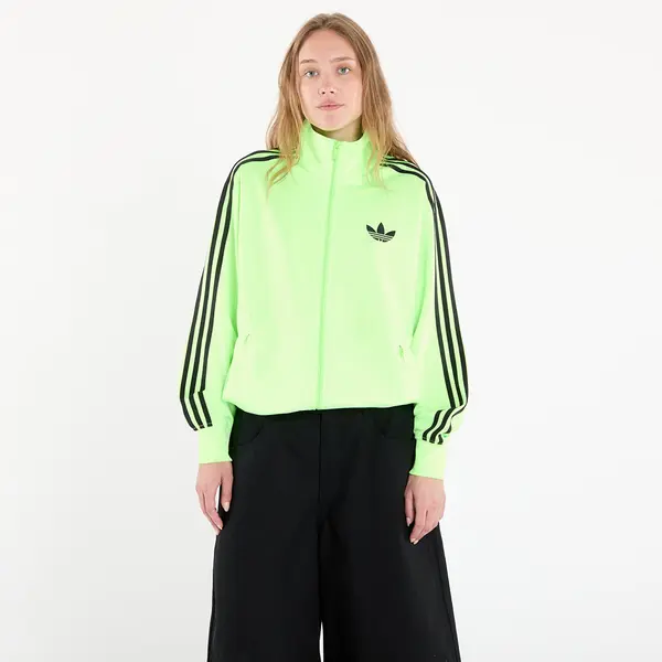 adidas Originals Суитшърт adidas Adicolor Classic Firebird Loose Track Top Signal Green/ Black L