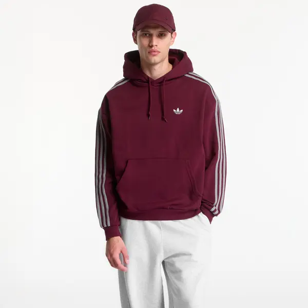 adidas Originals Суитшърт adidas Adicolor Classics 3-Stripes Hoody Maroon M