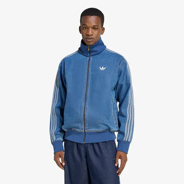 adidas Originals Суитшърт adidas Adicolor Denim Firebird Track Top Medium Vintage Denim L
