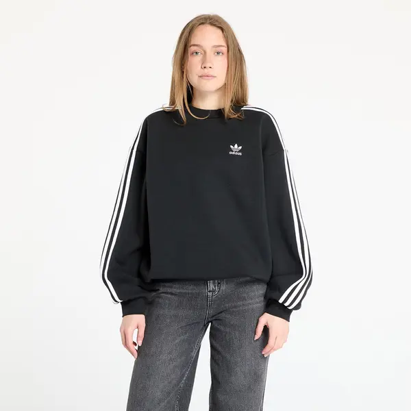 adidas Originals Суитшърт adidas Adicolor Oversized Crew Sweatshirt Black XL
