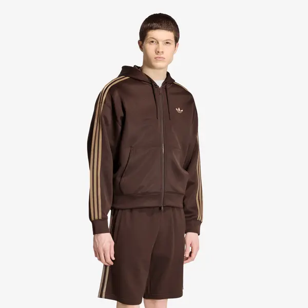 adidas Originals Суитшърт adidas Adicolor Spacer Oversized Hoodie Aurora Coffee XL