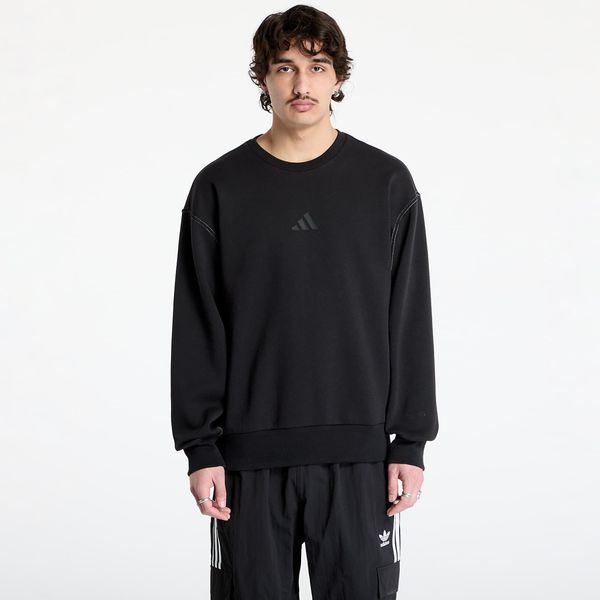 adidas Originals Суитшърт adidas All Szn Graphic Crew Sweatshirt Black/ Black/ Black S