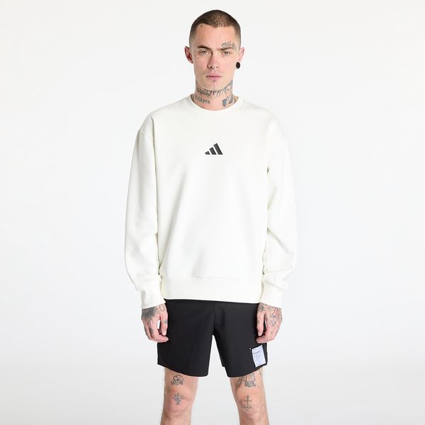 adidas Originals Суитшърт adidas All Szn Graphic Crewneck Sweatshirt Off White/ Black M