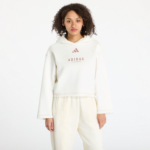 adidas Originals Суитшърт adidas All Szn Loose Graphic Hoodie Off White M