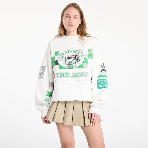 adidas Originals Суитшърт adidas Archive Court Sweatshirt Cloud White XS