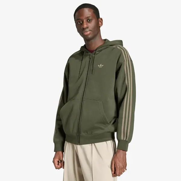 adidas Originals Суитшърт adidas Baggy Fz Hoodie Night Cargo XL