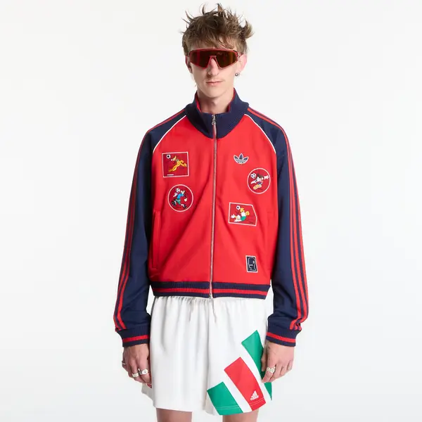 adidas Originals Суитшърт adidas Brain Dead Disney Tracktop Better Scarlet L