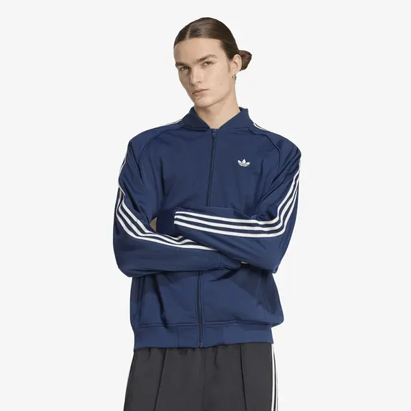 adidas Originals Суитшърт adidas Britcore Superstar Tracktop Night Indigo L