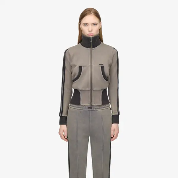 adidas Originals Суитшърт adidas By Avavav Cropped Tt Grey Four M