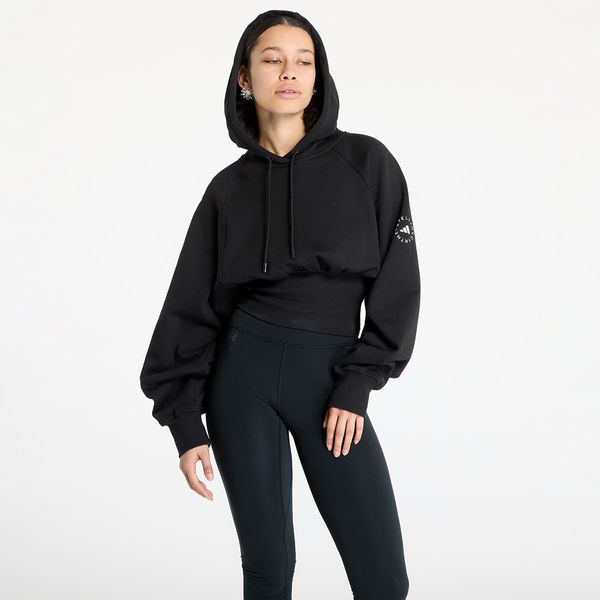 adidas Performance Суитшърт adidas By Stella McCartney Cro-Packed Hoodie Black S