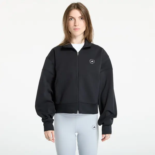 adidas Performance Суитшърт adidas by Stella McCartney Knitted Track Top Black/ A Charcoal L