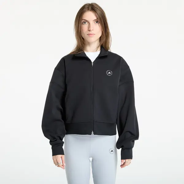 adidas Performance Суитшърт adidas by Stella McCartney Knitted Track Top Black/ A Charcoal M