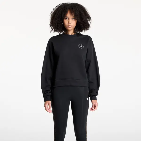 adidas Performance Суитшърт adidas by Stella Mccartney Regular Sweatshirt Black/ Black XS