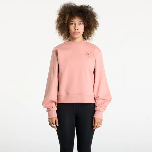 adidas Performance Суитшърт adidas by Stella McCartney Regular Sweatshirt Light Rosewood XS
