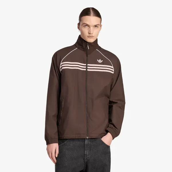 adidas Originals Суитшърт adidas Chest Stripes Track Top Aurora Coffee XXL