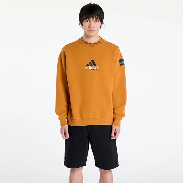 adidas Originals Суитшърт adidas EQT Wash Crewneck Sweatshirt Craft Ochre/ White S