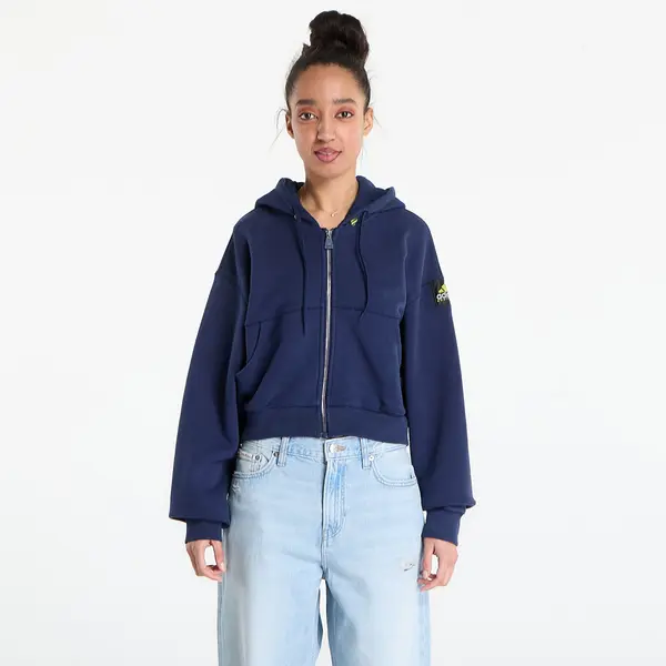 adidas Originals Суитшърт adidas Equipment Cropped Hoodie Night Indigo XL