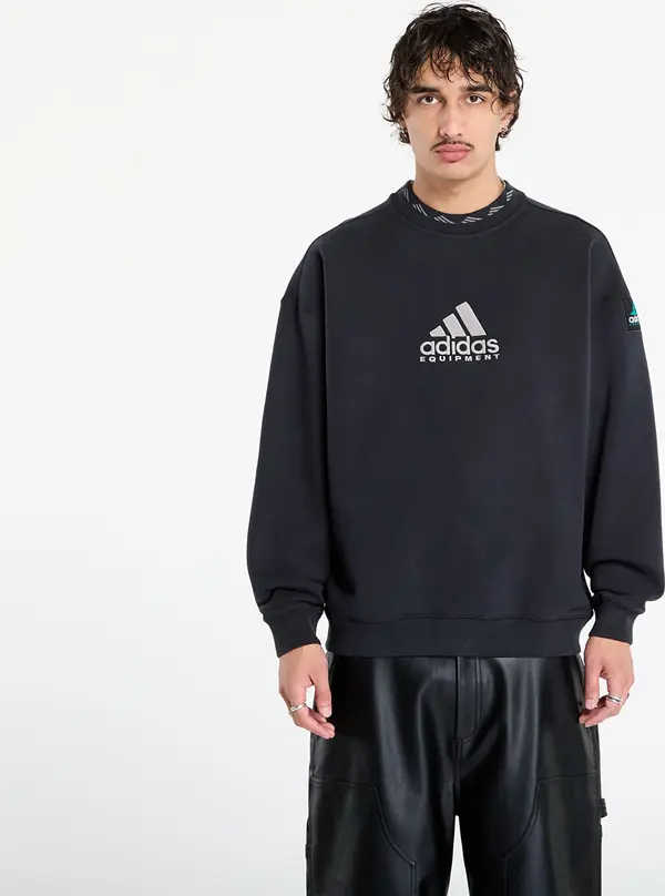 adidas Originals Суитшърт adidas Equipment Reflective Embroidery Crew Black XL