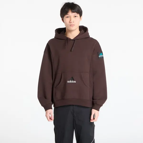 adidas Originals Суитшърт adidas Equipment Ribbed Hoodie Aurora Coffee M