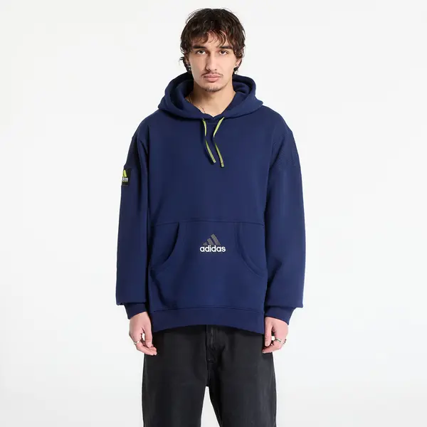 adidas Originals Суитшърт adidas Equipment Ribbed Hoodie Night Indigo XL