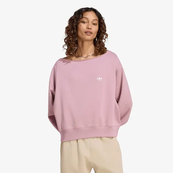 adidas Originals Суитшърт adidas Ess Crw Lo Magic Mauve L