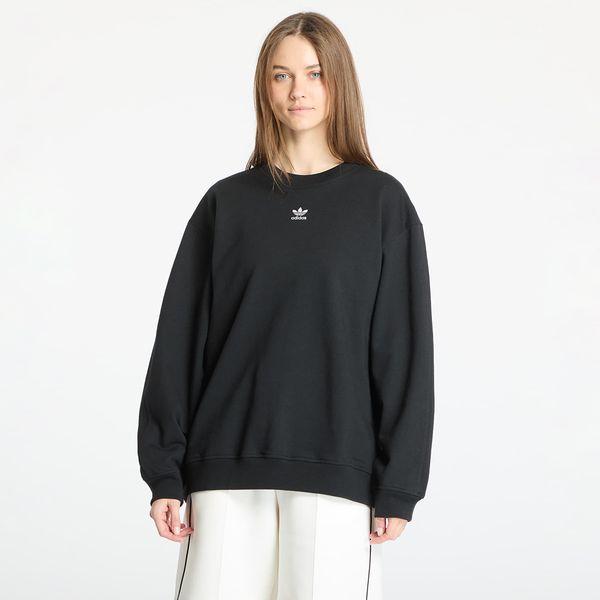 adidas Originals Суитшърт adidas Essentials Oversized French Terry Sweatshirt Black XL