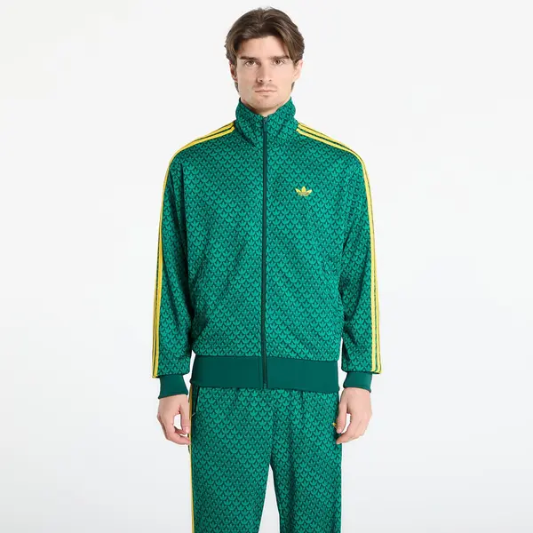 adidas Originals Суитшърт adidas Firebird Loose Monogram Track Top Collegiate Green M