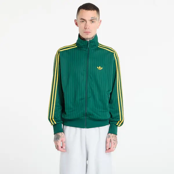 adidas Originals Суитшърт adidas Firebird Loose Pinstripes Track Top Collegiate Green S