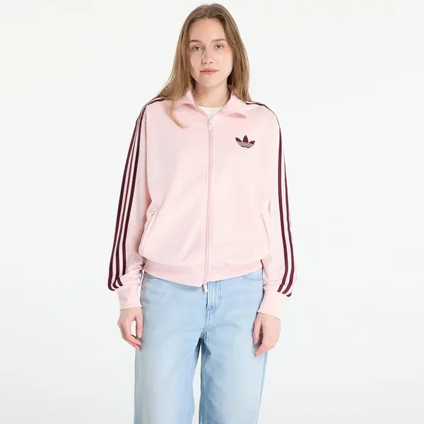 adidas Originals Суитшърт adidas Firebird Track Top Loose Sandy Pink/ Maroon L