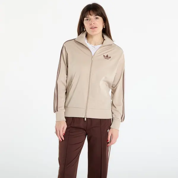 adidas Originals Суитшърт adidas Firebird Track Top Loose Stone Khaki/ White L