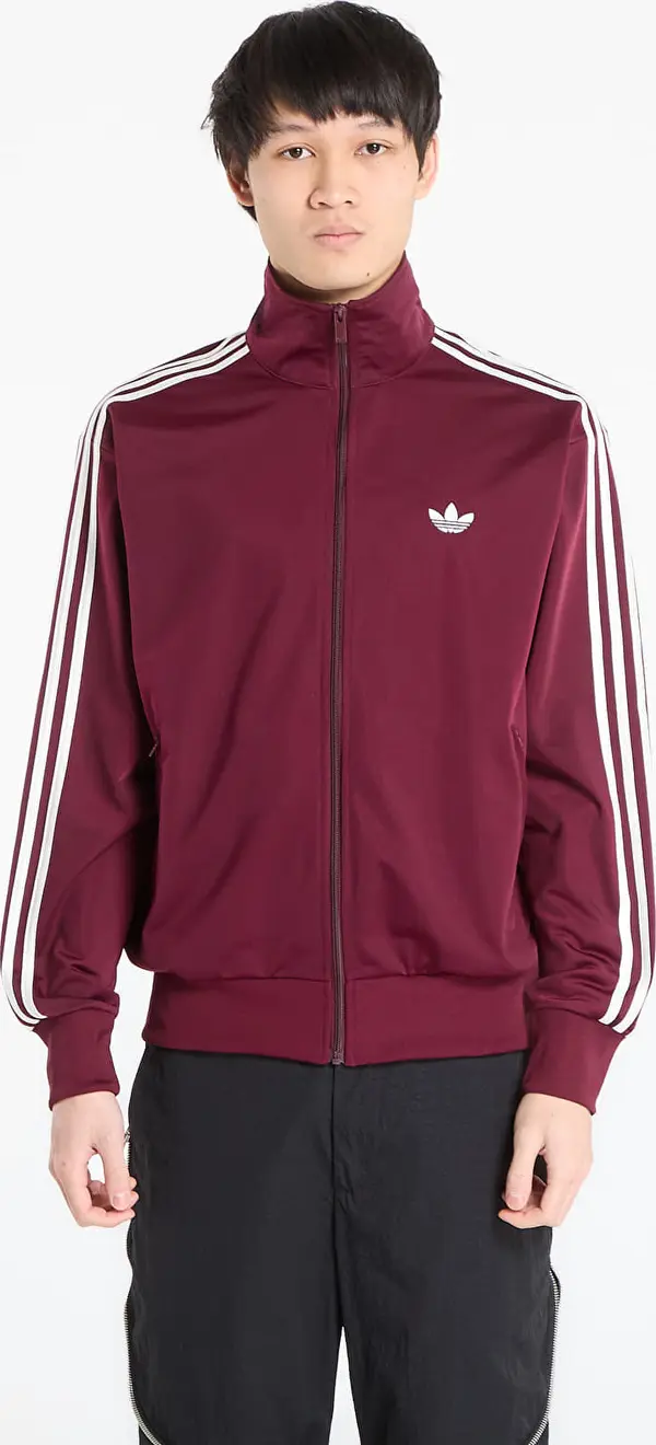 adidas Originals Суитшърт adidas Firebird Track Top Maroon/ Off White L