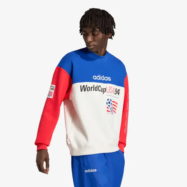 adidas Originals Суитшърт adidas Graphic Sweatshirt Team Royal Blue/ Cloud White S