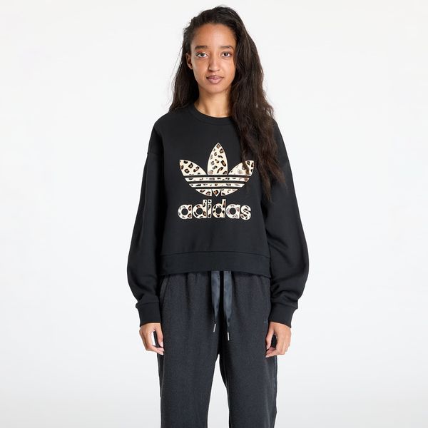 adidas Originals Суитшърт adidas Leopard Sweatshirt Black XS