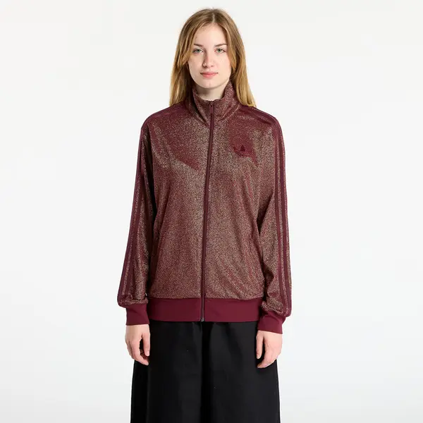 adidas Originals Суитшърт adidas Lurex Firebird Track Top Maroon/ Gold Met. M