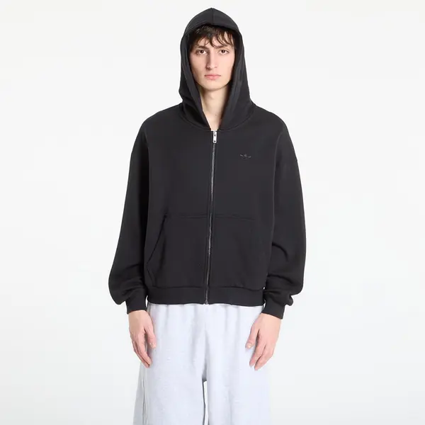 adidas Originals Суитшърт adidas Premium Essentials Full-Zip Hoodie Black XL