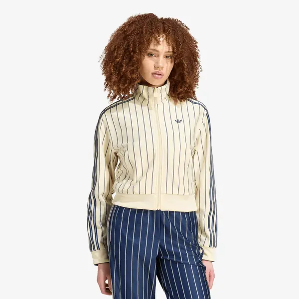 adidas Originals Суитшърт adidas Reversible Firebird Track Top Warm Vanilla/ Night Indigo M