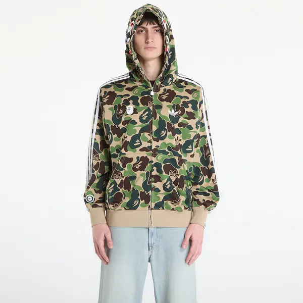 adidas Originals Суитшърт adidas Shark Track Hoodie Bape Jacket Crew Green XXL