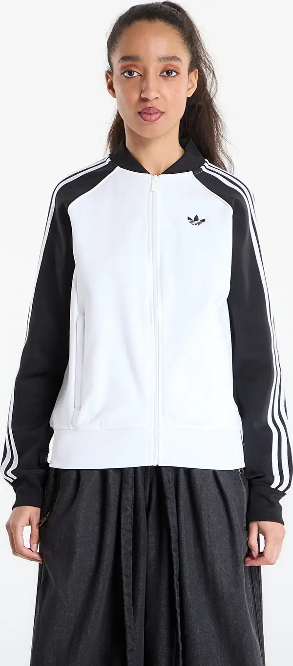 adidas Originals Суитшърт adidas Sst Classic Track Top White/ Black XL