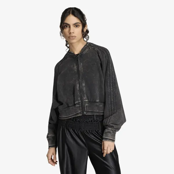 adidas Originals Суитшърт adidas SST Double Layered Cropped Track Top Black L