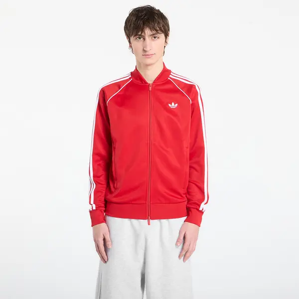 adidas Originals Суитшърт adidas Sst Track Top Better Scarlet/ White M