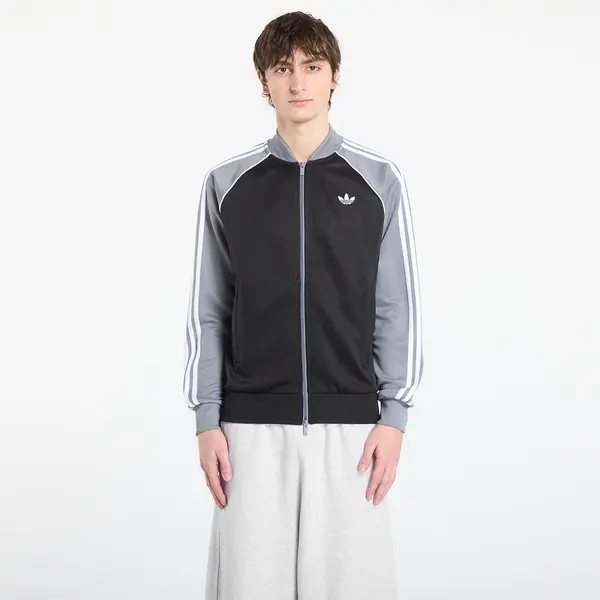 adidas Originals Суитшърт adidas Sst Track Top Black/ Grey/ White XXL