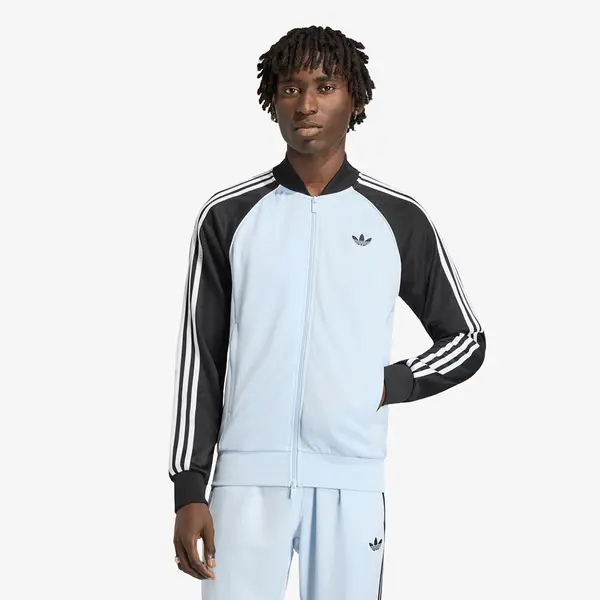 adidas Originals Суитшърт adidas Sst Track Top Crystal Sky L