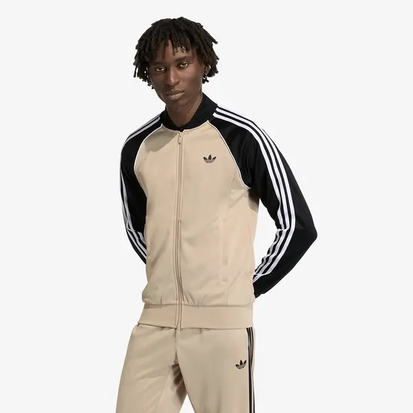adidas Originals Суитшърт adidas Sst Track Top Stone Khaki S