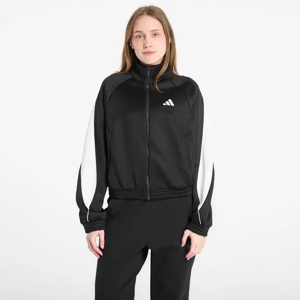 adidas Performance Суитшърт adidas Stadium Tracktop Black/ Off White XS