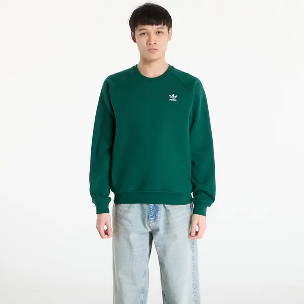 adidas Originals Суитшърт adidas Trefoil Essentials Crew Sweatshirt Collegiate Green XL