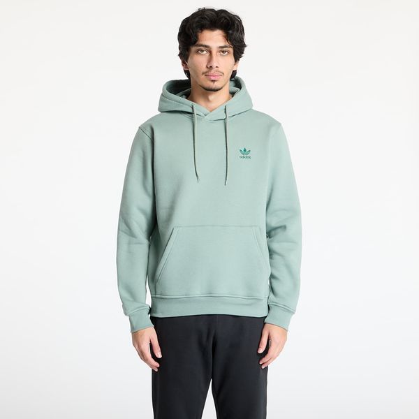 adidas Originals Суитшърт adidas Trefoil Essentials Hoodie Silver Green S